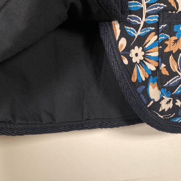 NWT Bagatelle Quilted Barn Floral/Botanical Print Vest Sz XS Cottagecore Vintage - Picture 8 of 10